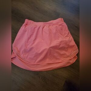 Lululemon Hotty Hot Skort Orange 10